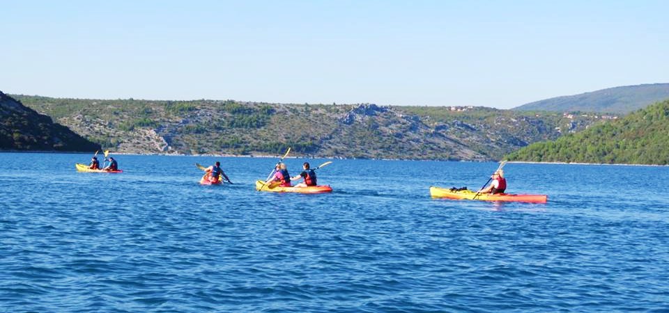 Kajakken Istrie Kroatië