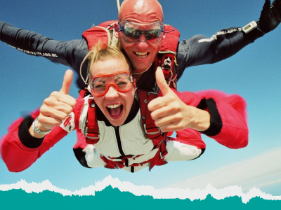 Tandem skydive Zeeland