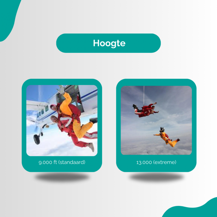 Hoogte skydive