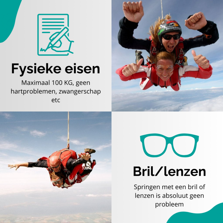 Skydive Arnemuiden nabij Middelburg