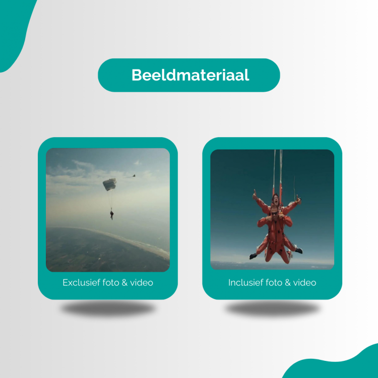 Beeldmateriaal skydive