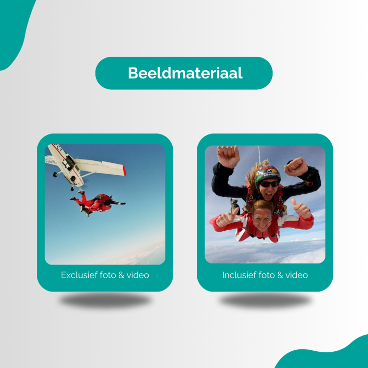 Beeldmateriaal skydive