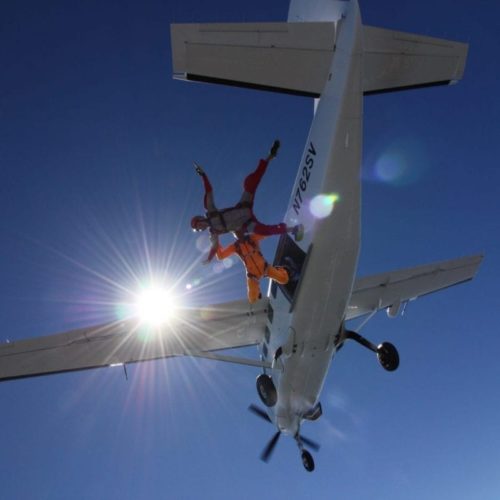 AFF cursus skydiven Texel - leren skydiven uit vliegtuig 1