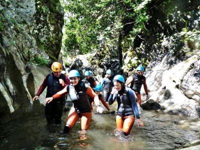 Halve dag Basic Canyoning León Spanje
