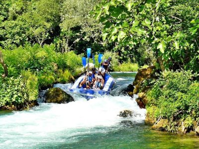 Rafting Cetina Rivier Kroatië