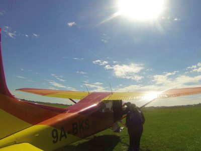 Skydive Zagreb Kroatië