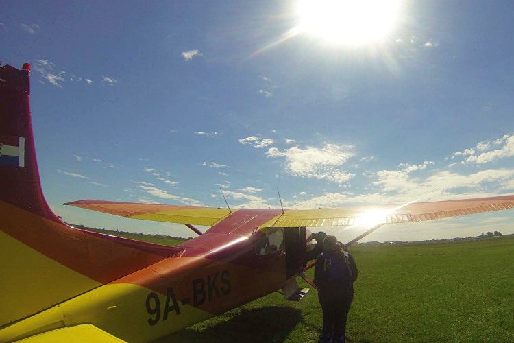 Skydive Zagreb Kroatië