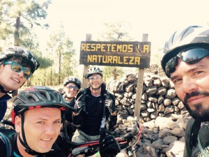 down hill mountainbike vakantie tenerife