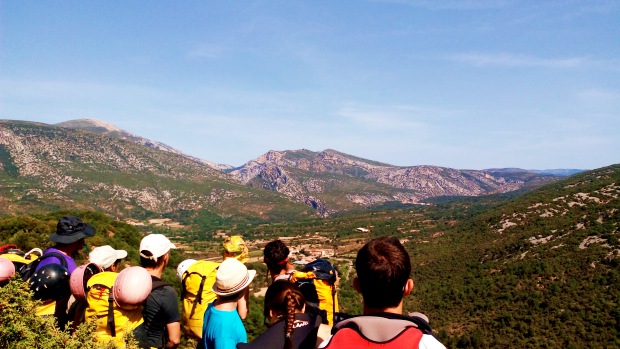 Canyoningen in Sierra de Guara