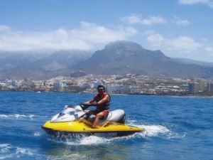 huur een waterscooter tenerife