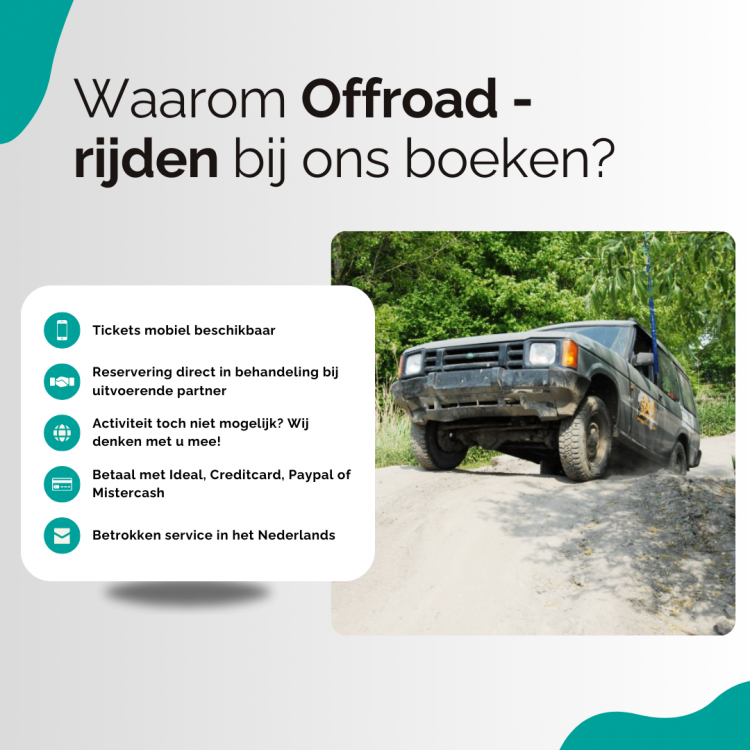 Off Road 4x4 rijden Almere Nederland