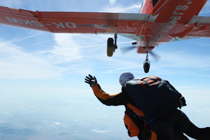 Skydive Tandemsprong Praag