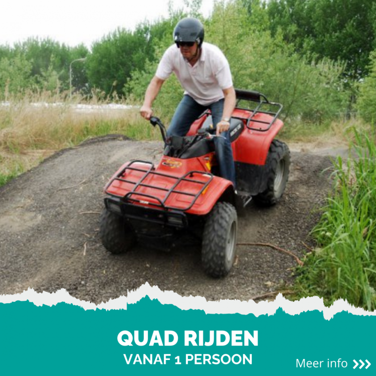 Quad rijden in Almere