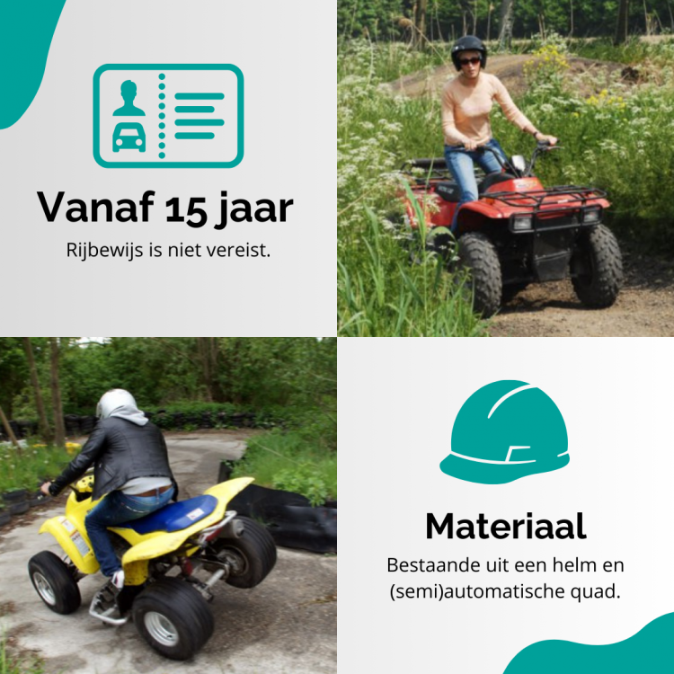 Quad rijden Almere boeken