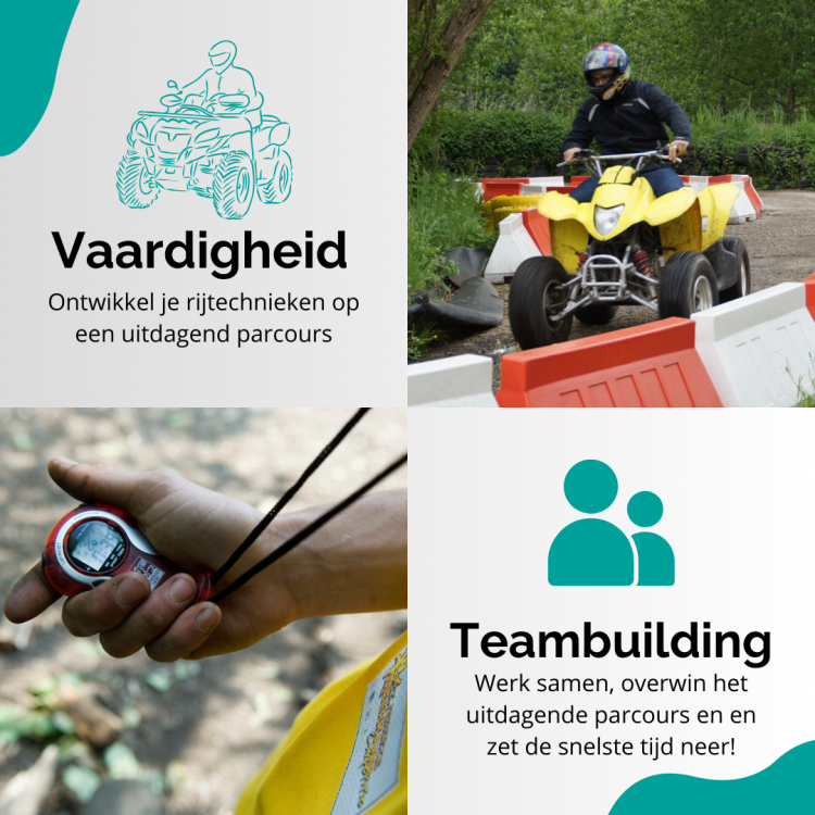 Quad rijden Almere boeken