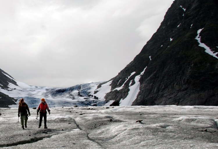 9 uur Gletsjer Hike Tromsø Noorwegen