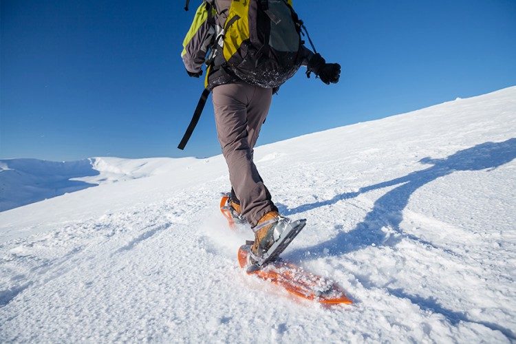 3 uur sneeuwschoen hike Tromsø Noorwegen