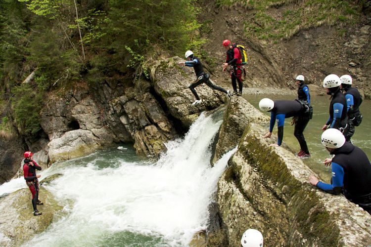 Advanced Canyoning Tirol Oostenrijk
