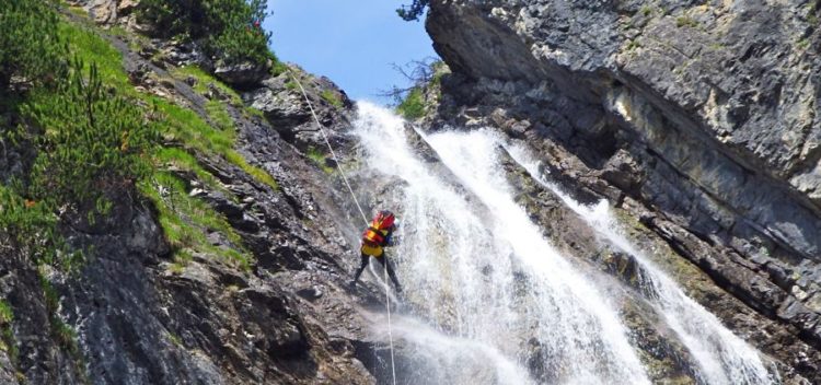Basic Canyoning Tirol Oostenrijk