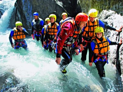 Canyoning in Interlaken Zwitserland