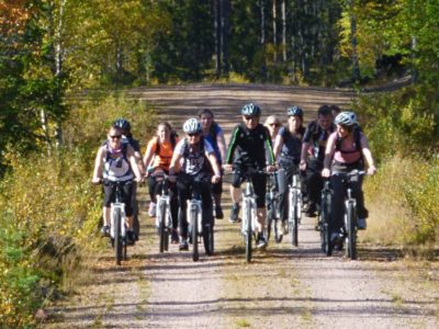 Mountainbike Tocht Sörsjön Dalarna centraal Zweden