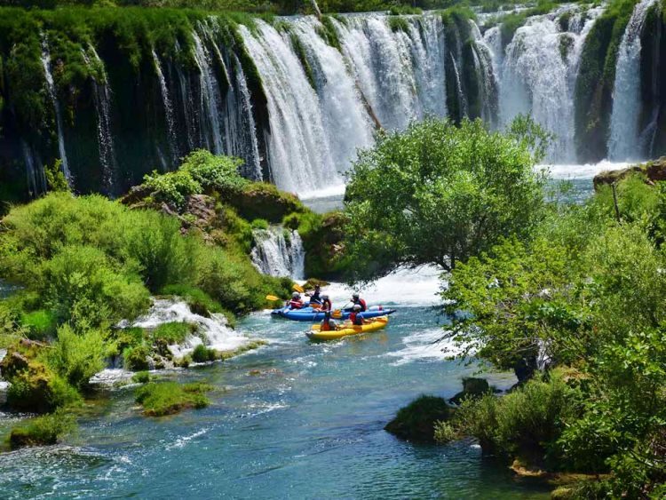 Driedaagse kajak expeditie Zrmanja rivier Kroatië