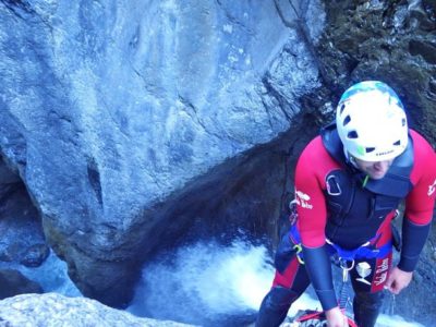 Basic Canyoning Warth Tirol Oostenrijk