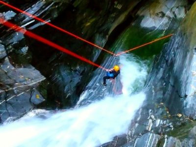 Expert Canyoning Warth Tirol Oostenrijk