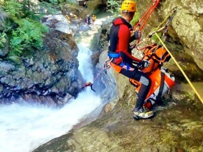 Advanced Canyoning Warth Tirol Oostenrijk