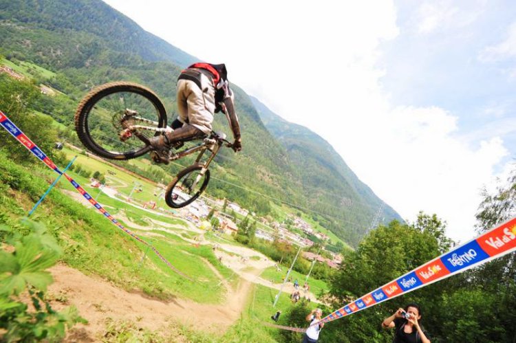 Beginner Downhill MTB Val di Sol Trentino Italië