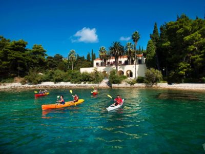 Zee kajakken Split Kroatië