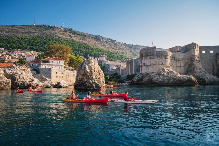 Zeekajakken Dubrovnik Kroatië