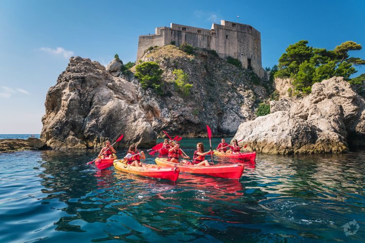 Zeekajakken Dubrovnik Kroatië