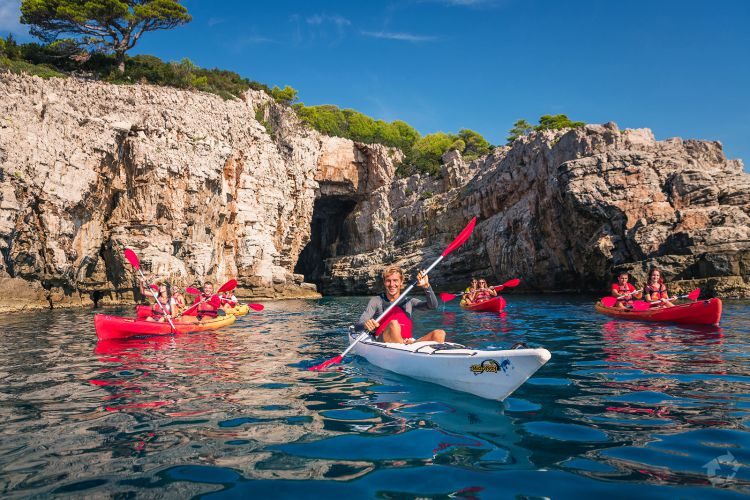 Zeekajakken Dubrovnik Kroatië