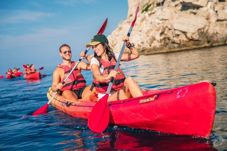 Zeekajakken Dubrovnik Kroatië