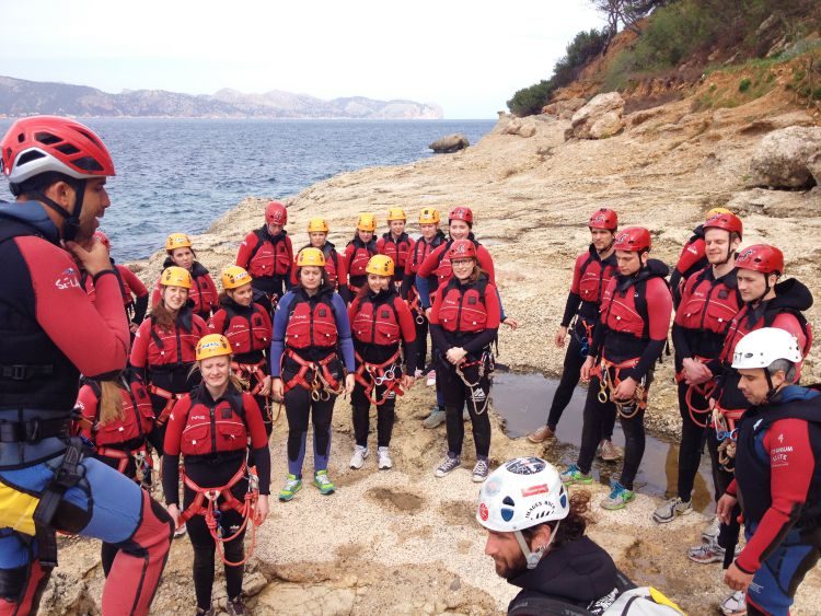 Halve dag Coasteering Mallorca Spanje