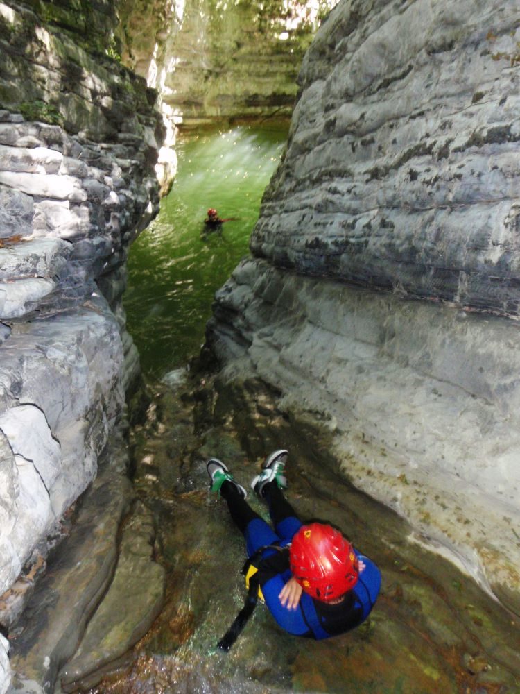 Vione - Advanced Canyoning - Tremosine Garda Meer - Italië