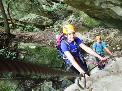 Begeleide Via Ferrata- Tremosine Garda Meer - Italië