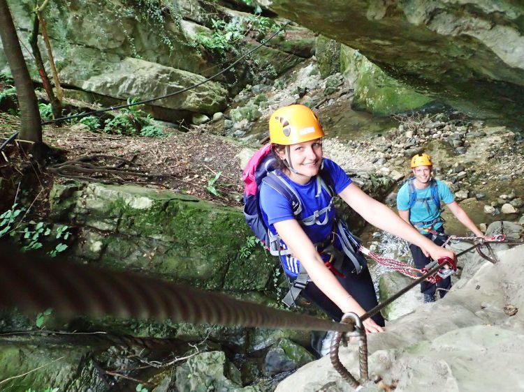 Begeleide Via Ferrata- Tremosine Garda Meer - Italië