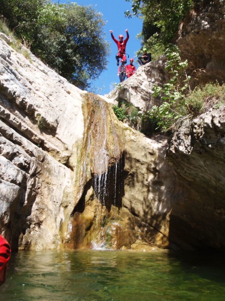 Vione - Advanced Canyoning - Tremosine Garda Meer - Italië