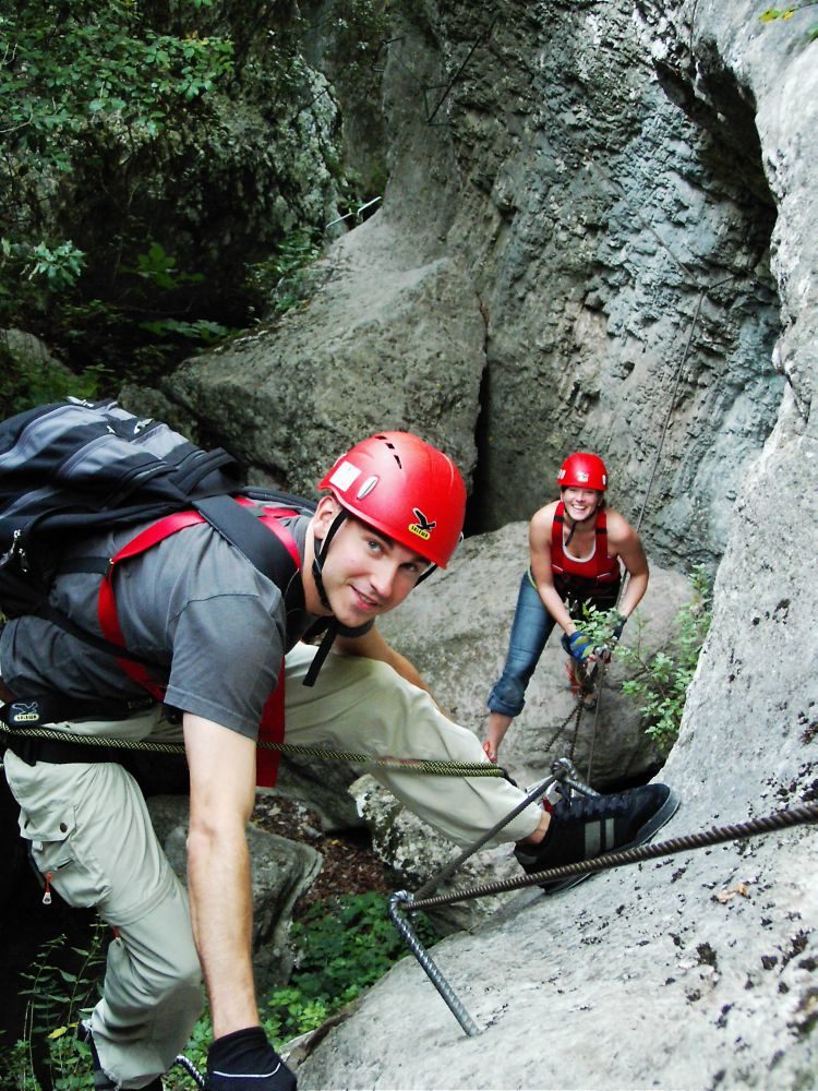 Begeleide Via Ferrata- Tremosine Garda Meer - Italië
