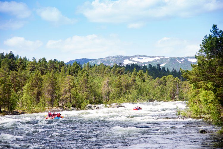 3 uur Kids Raften Dagali Geilo Noorwegen