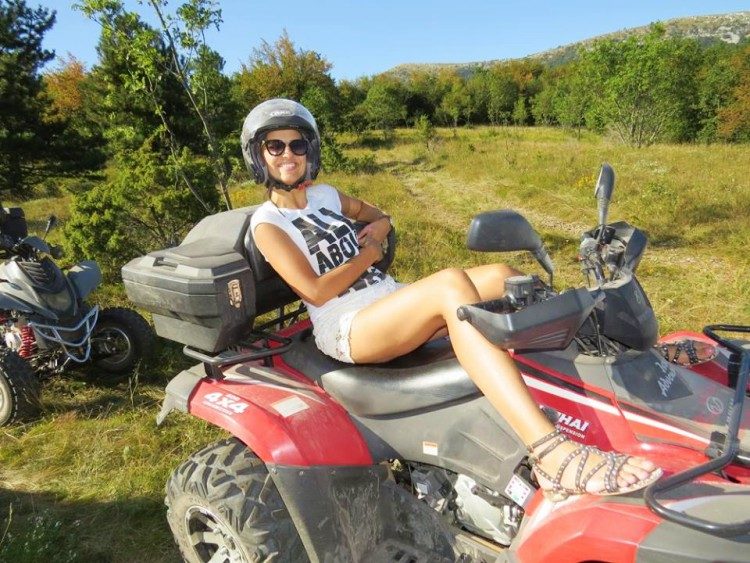Quad rijden Barban Istrië Kroatië