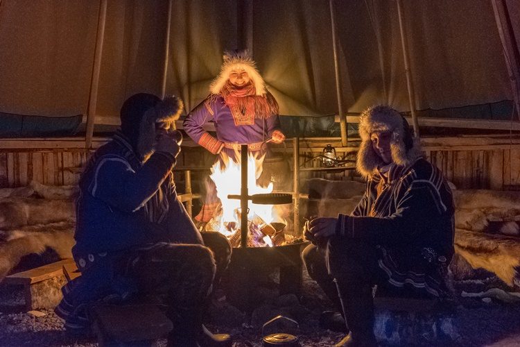 Rendiersledetocht en Sami experience vanuit Tromsø Noorwegen