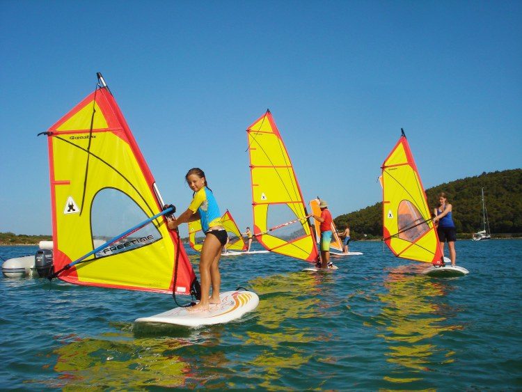 Basiscursus windsurfen Pula Kroatië