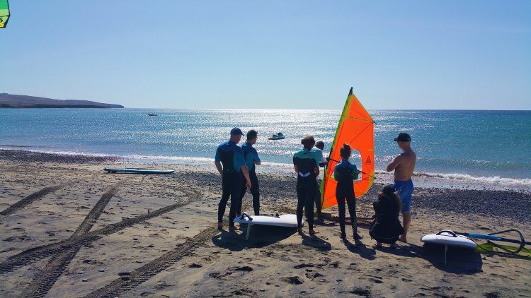 3 uur windsurf introductie Costa Calma Fuerteventura