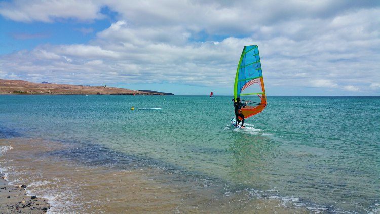 3 uur windsurf introductie Costa Calma Fuerteventura