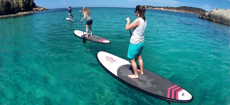 3 uur suppen met instructeur Ibiza Spanje