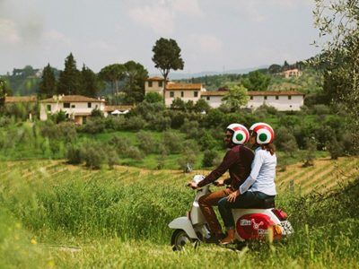 4 uur vintage Vespa excursie Florence Toscane Italië