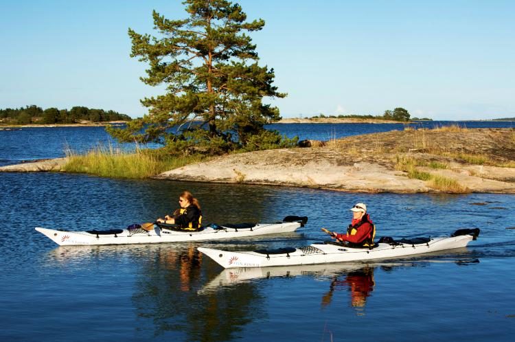 2 dagen kajakken Stockholm